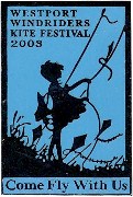 Windriders Kite Festival 2003 pin - Courtesy Ron Miller