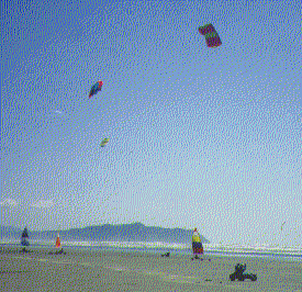 Scene at Sunset Beach